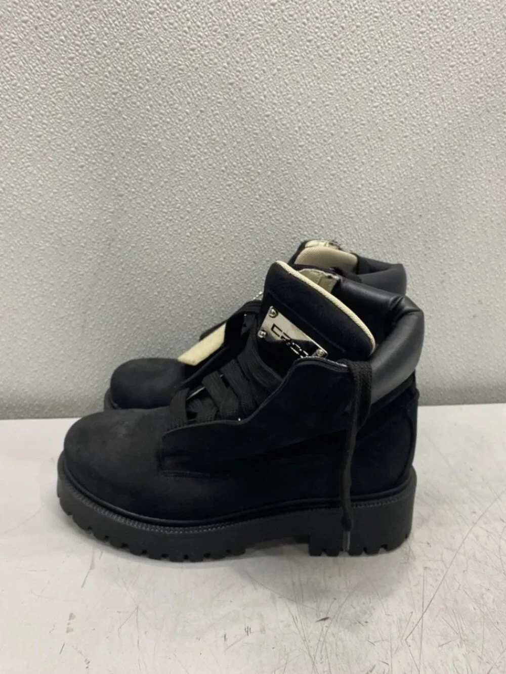 Cristian Zerotre Starboot- Total Black Nabuk Women's Size 11